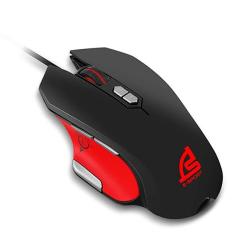 Signo Gaming Mouse Wired High Sensitivity Ergonomic Sweat-resistant Rgb Lighting Real 500-4000 Dpi Adjustable 8 Programmable Buttons PC And Mac For Wi