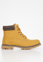 Jeep Leather Ruggered Boot - Honey