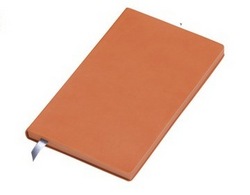 Adpel Colourplay Italian Pu Soft Leather Notebook Orange