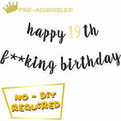 19th Birthday Decorations 19th Party Decor Kit 19th Bday, 53% OFF