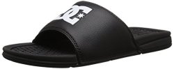 DC Shoes Dc Men's Bolsa Slide Sandal Black 11 M Us
