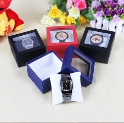 Watch Box Case Window Transparent For Bangle Jewelry Ring Earrings Present Gift
