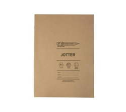 Book Soft Cover A4 72 Page Jotter Feint And Margin
