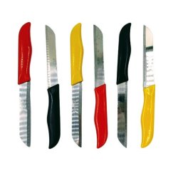 Stainless-steel Utility Kitchen Knives - 6 Pieces