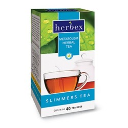 Herbex 40 Tea Bags of Slimmers Metabolism Tea