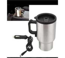 Most Popular 450ML Stainless Steel USB Travel Cooking Charger Heated Car Electric Cup Kettle