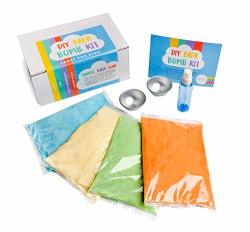 Bath Bomb Kit For Girls - Diy By Chameleon - Pre-mixed - It's Easy. Make Your Own Bath Crafts In Minutes With All The