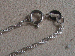 Solid Sterling Silver Bracelet 19 Cm Long