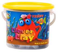 Teddy Clever Clay - 125g Bucket