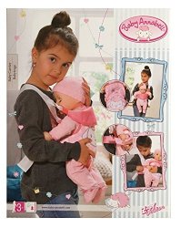 baby annabell baby carrier