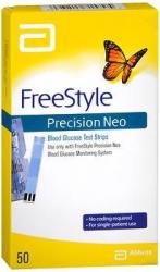 Abbott Diabetes Care Freestyle Precision Neo Blood Glucose Test Strips - 50 Ct Pack Of 2