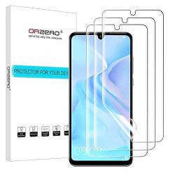 3 Pack Orzero Compatible For Huawei P30 Lite HD Premium Quality Edge To Edge Full Coverage New Screen Protector High Definition Anti-scratch Bubble-free Lifetime Replacement