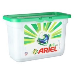 Ariel Liquid Detergent Capsules 21 Pack
