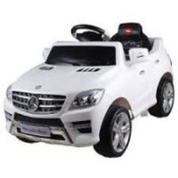Ideal Toys Battery Operated Ml350 Mercedes Benz Ride On White