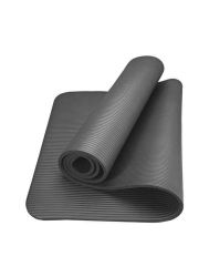 Active Non Slip Pvc Yoga Mat - Black