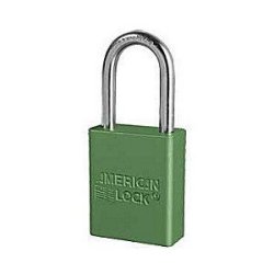 6 Pack American Lock Padlock With 1 1 2" Solid Aluminum Body 1 1 2" Shackle