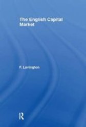 The English Capital Market Paperback