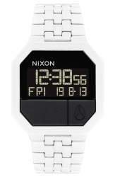 Nixon Re-run Unisex Watch - White