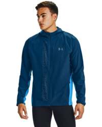 Men's Ua Qualifier Outrun The Storm Jacket - Chambray Blue 3XL