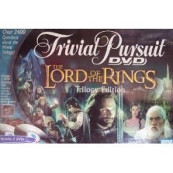 Complete Lord Of The Rings Trivial Pursuit Dvd Game: Trilogy Edition Parker Brothers Model 42395