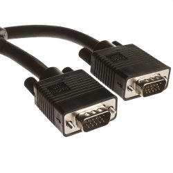 Vga Cable Two Male Vga Connectors - 10 Meters