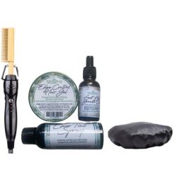 Hot Comb Edge Control Gel Hair Growth Oil Lace Tint & Satin Bonnet
