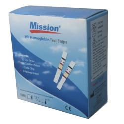 Mission Hb Haemoglobin Test Strips