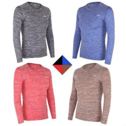 Mens Tights Sports Fitness Tees Stretch Speed Dry Long Sleeved T-Shirt Breath