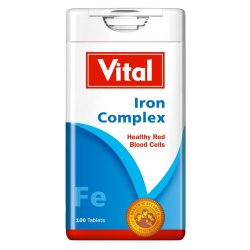 Vital - Iron Complex Healthy Red Blood Cells Tablets 100'S