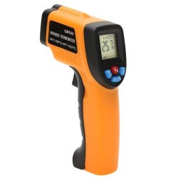 Industrial High Temperature Non-contact Thermometer - Lcd Display -50C To 500C