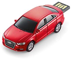 Volkswagen Audi USB Flash Drive 4 Gb A3 Limo - Red