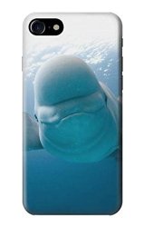 R1801 Beluga Whale Smile Whale Case Cover For Iphone 7