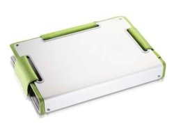 Choiix 14" Ergonomic Notebook Metal Sleeve Green
