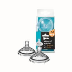 Tommee Tippee Teat 2PK - 6 -12 Months