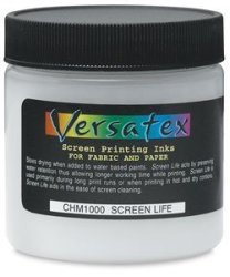 Versatex Screenprinting Ink Opaque White For Paper And Fabric 4OZ