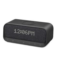ANKER Soundcore Wakey Bluetooth Speaker With Alarm Clock radio white Noise wireless Charger Black