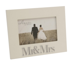 Amore Mdf Frame With 3d Mirror Letters Mr And Mrs