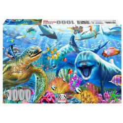 - Under Water Fun 1000 Piece Jigsaw Puzzle