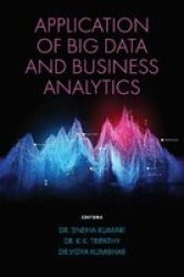Applications Of Big Data And Business Analytics In Management Hardcover