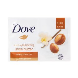 Dove Purely Pampering Shea Butter Beauty Cream Bar 4 X 90 G