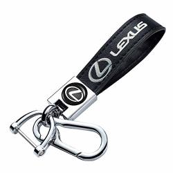 1PCS Leather Keychain For Lexus Cars For Lexus Car Logo Keychain Suit For Lexus IS300 ES350 Rx 350 LS460 GX460 Ls 430 Ls 460