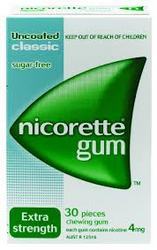 Nicorette Gum 4mg Regular - Pack Of 30