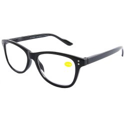 Reading Glasses Eyeware With Pouch Black 3.00