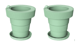 Selt Watering Plant Pots 2 Pack