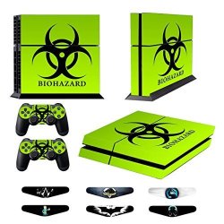 Skins For PS4 Controller - Decals For Playstation 4 Games - Stickers Cover For PS4 Console Sony Playstation Four Accessories Faceplate With Dualshock 4