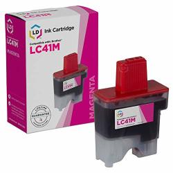 Ld Compatible Ink Cartridge Replacement For BrOther LC41M Magenta