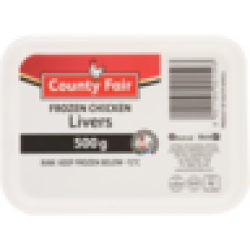 County Fair Frozen Chicken Livers 500G