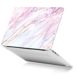 pink marble macbook case