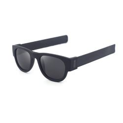 Mot Slap-on Polarized Sunglasses - Black