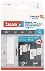 Powerstrips Sensitive Surface 1KG 6 Adhesive Strips Wallpaper plaster
